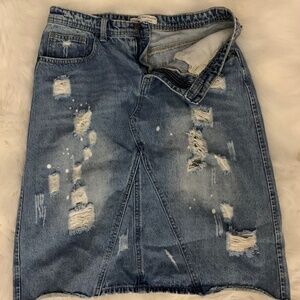 Jean Skirt